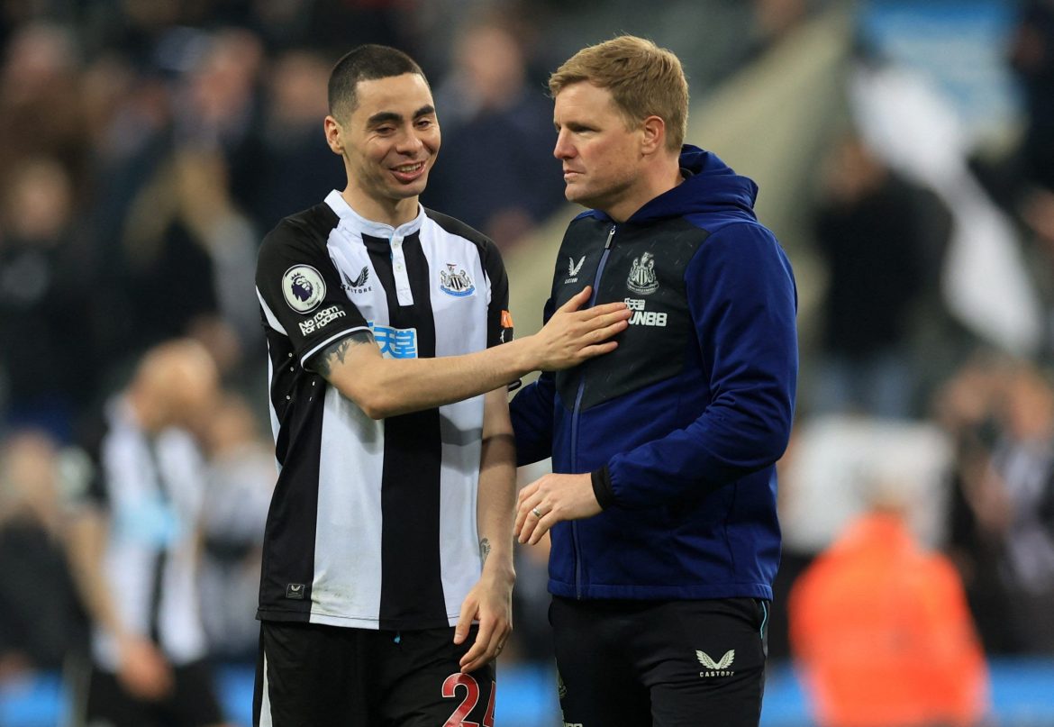 Almiron put on a poor performance for NUFC