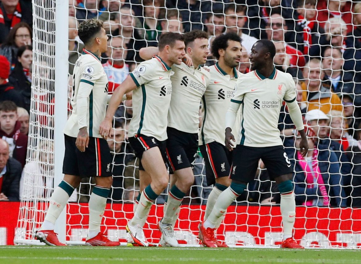 Jota impressed for Liverpool v Man United