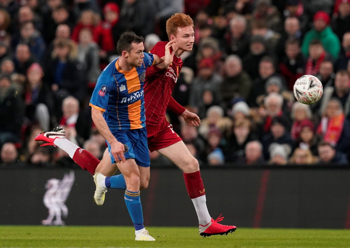Liverpool defender Van den Berg in trouble